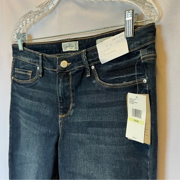 NWT Jessica Simpson Women's Jeans. Skinny Fit Dark Wash - Picture 5 of 12